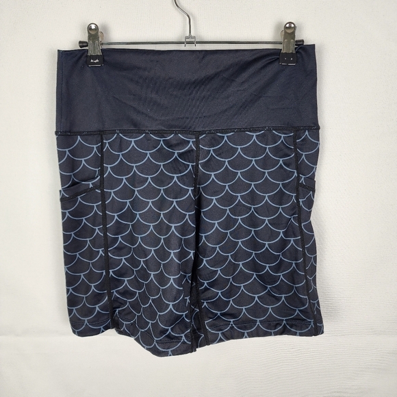 Cvg Constantly Varied Gear Scale Pattern Workout Shorts Size Small - Picture 1 of 6